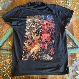 Classic Iron Maiden Legacy Of The Beast Demon Duality T-Shirt Sz Medium